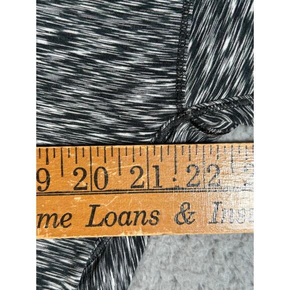 Lululemon Get Set Top Women 8 Black Shirt Long Sleeve Open Back Spaced-Out - Picture 5 of 8